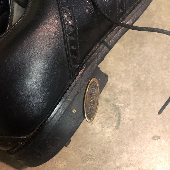 FootJoy Classic Premier black Ostrich golf shoes - Picture 8 of 8